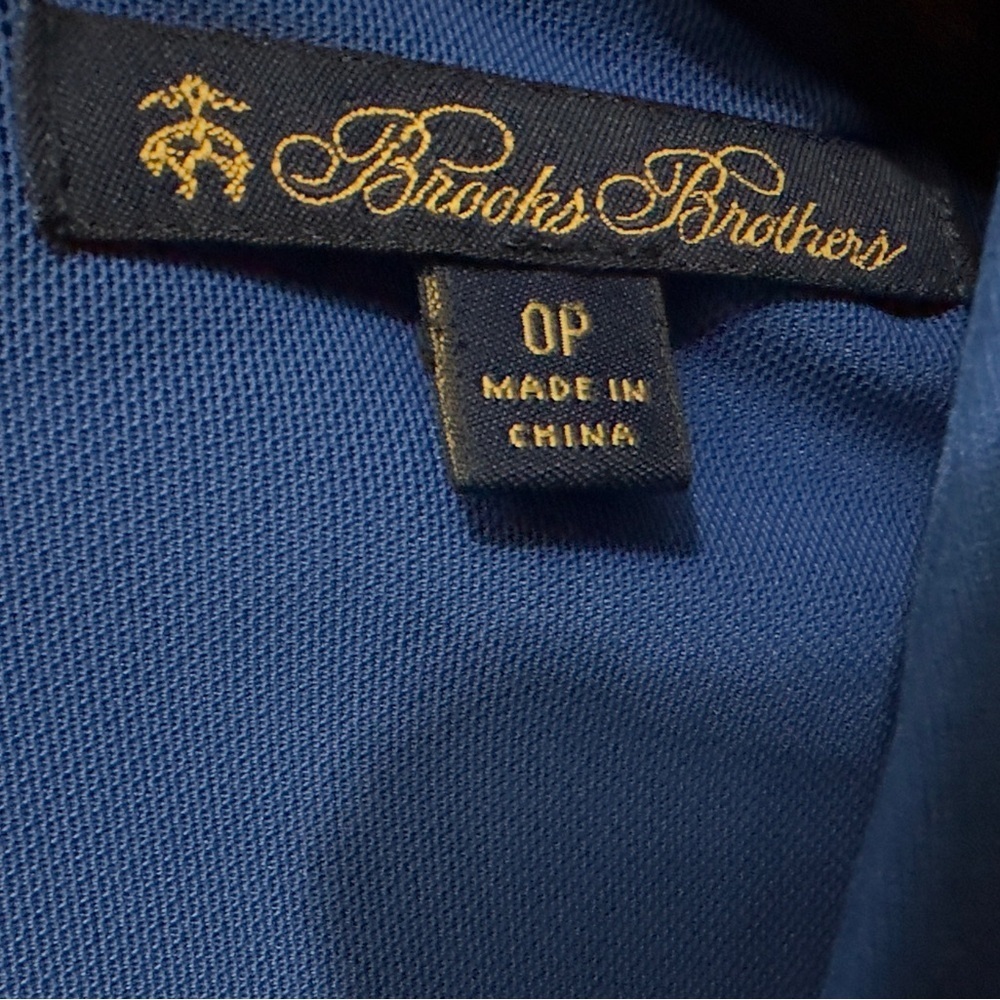 Brooks Brothers | EUC Royal Blue Sheath Dress with Square Neck (size 0-2) - Picture 10 of 12